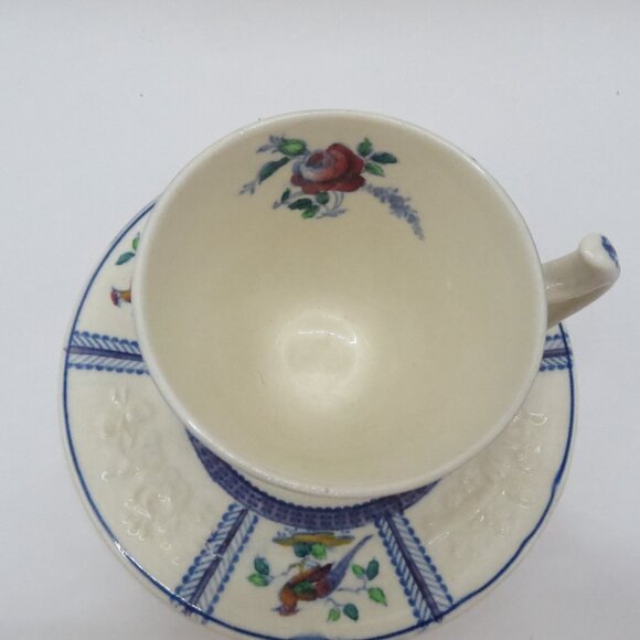 Copeland Late Spode June Demitasse Cup & Saucer Set of 4 Bone China England - Picture 7 of 16